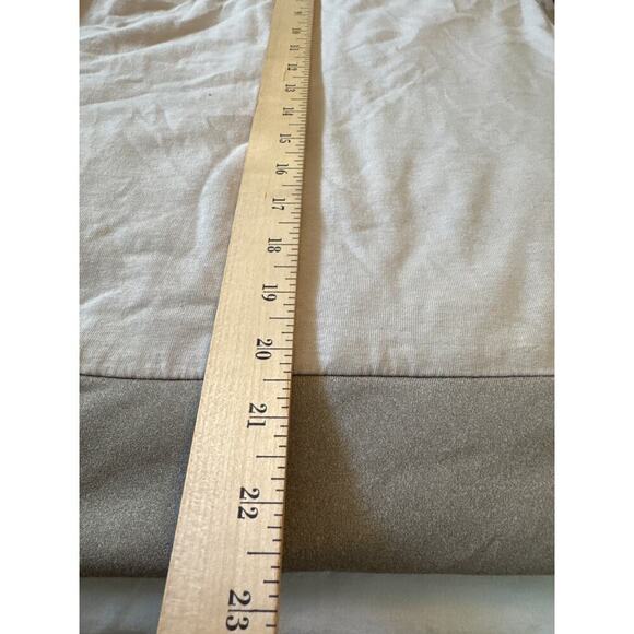 Savvi MEG Asymmetrical Zip Front High Collar Quilted Vest in Taupe Size Large - Picture 7 of 9